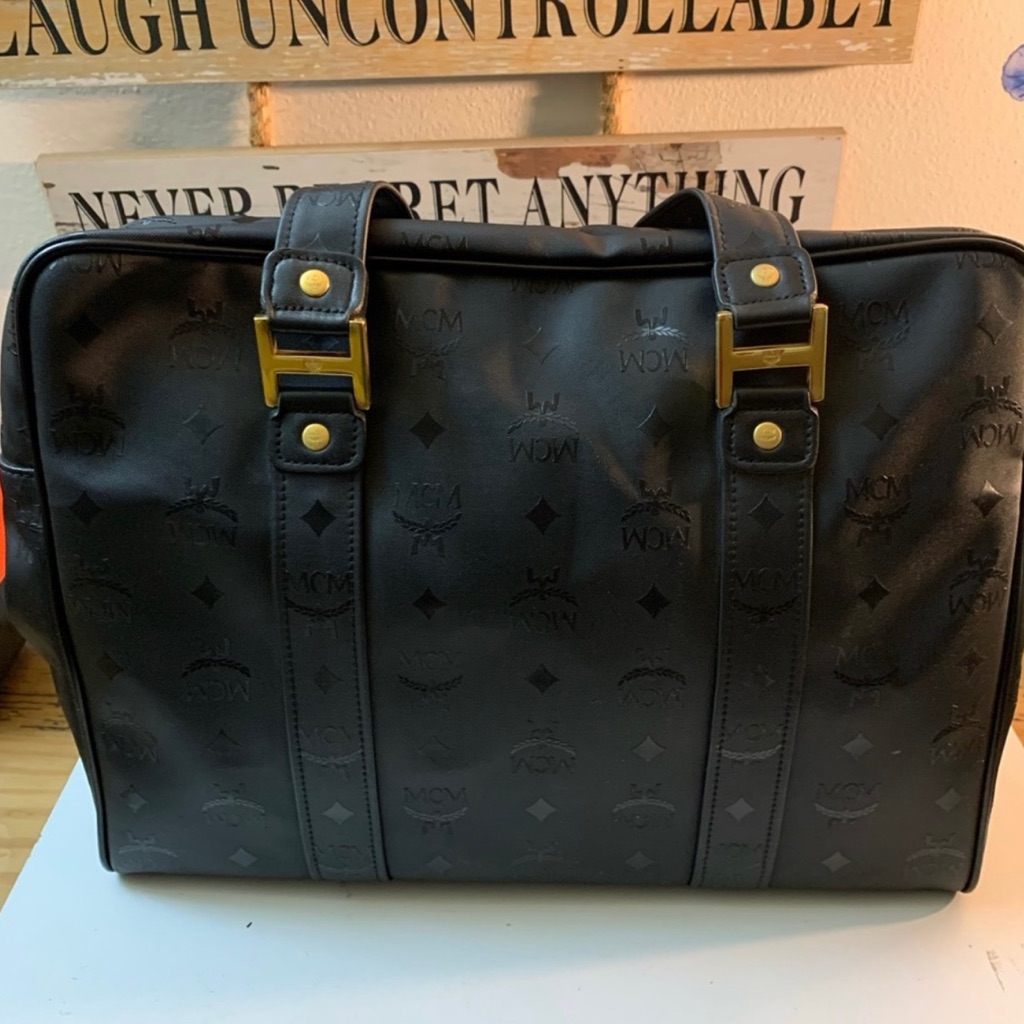 Authentic Mcm Long Strap Bag